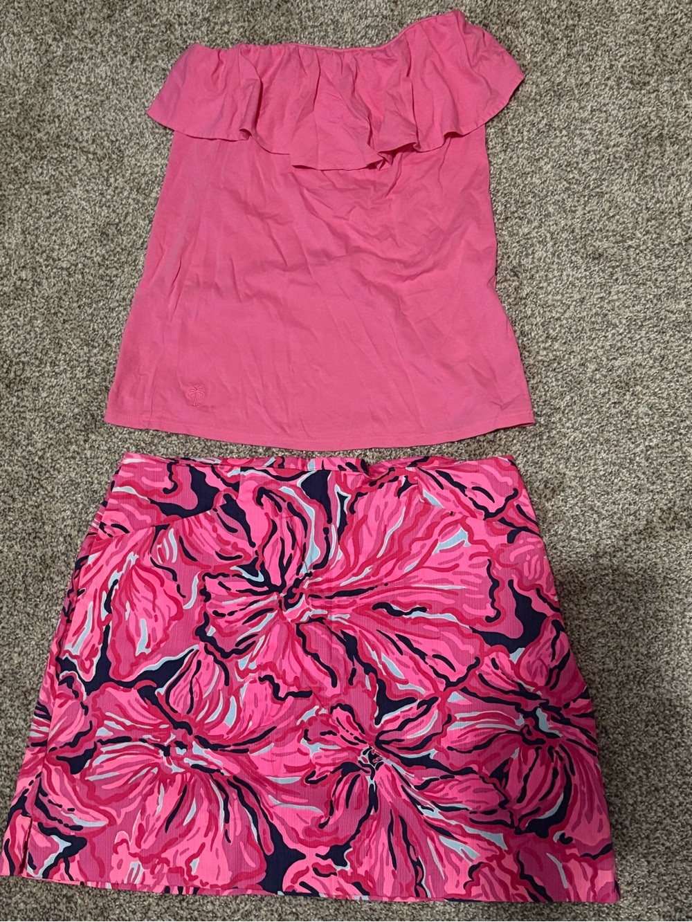 Lilly Pulitzer Skirt & Top Bundle